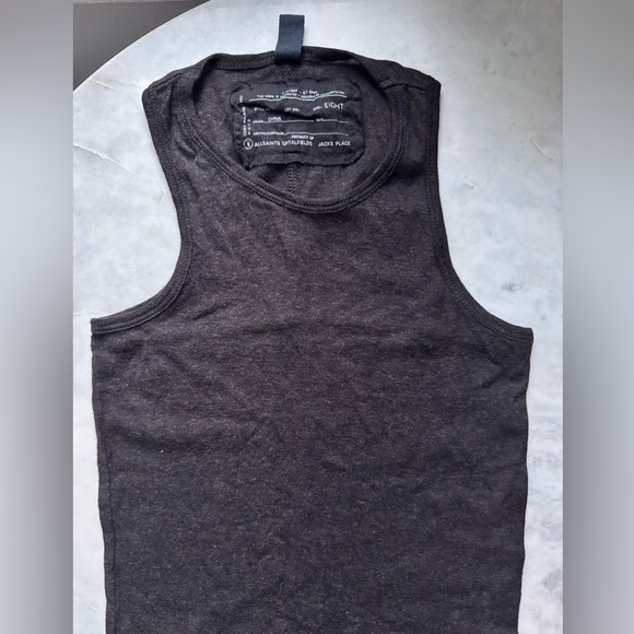 All Saints Black Tank Top - Picture 2 of 5